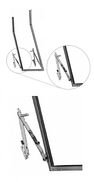 LEFA Zweihand-System aus Stahl und Edelstahl
